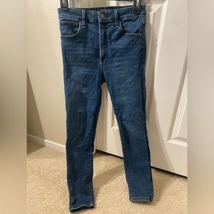 Abercrombie & Fitch Simone High Rise Ankle Jeans.